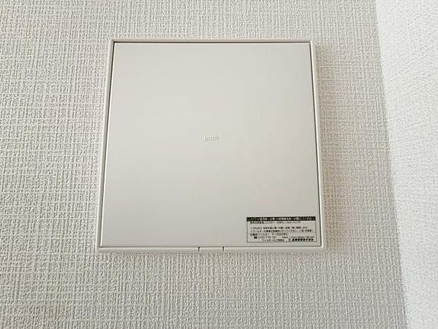 24時間換気システム 窓を開けていなくても空気の入れ替えが可能です