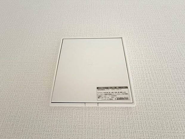 24時間換気システム 窓を開けていなくても空気の入れ替えが可能です
