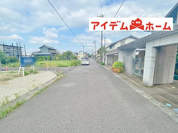 南側道路 いつでも現地ご案内いたします♪ お気軽にお問合せください!