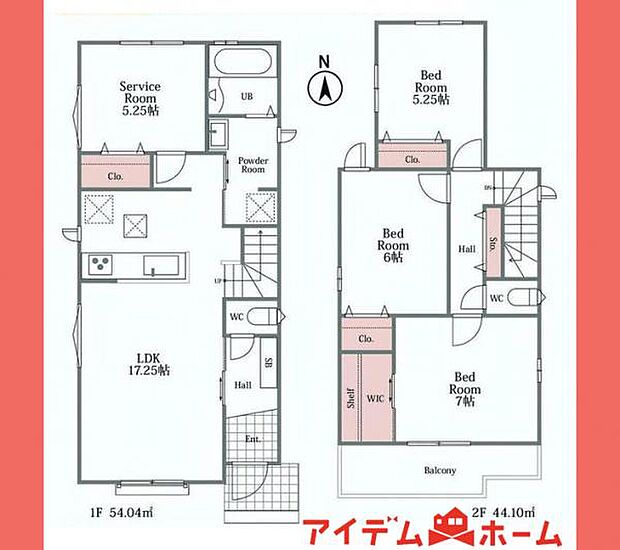 A号棟 間取図
