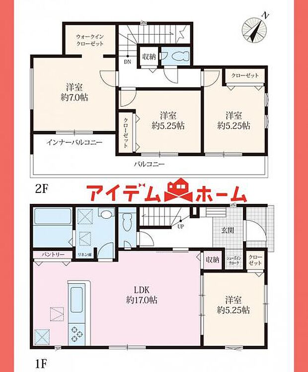 1号棟間取図