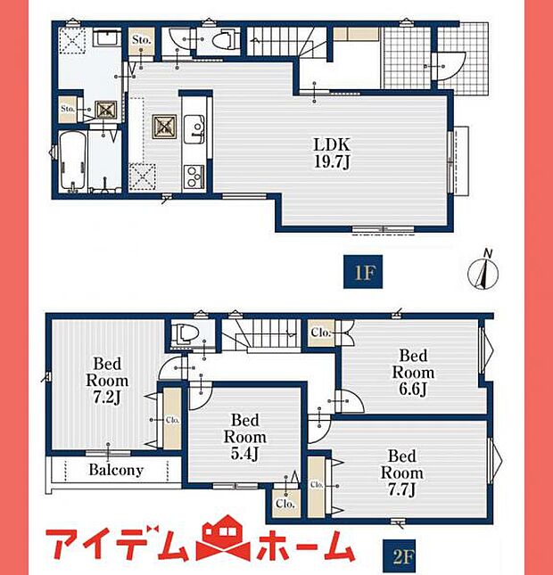 ☆2号棟間取図☆