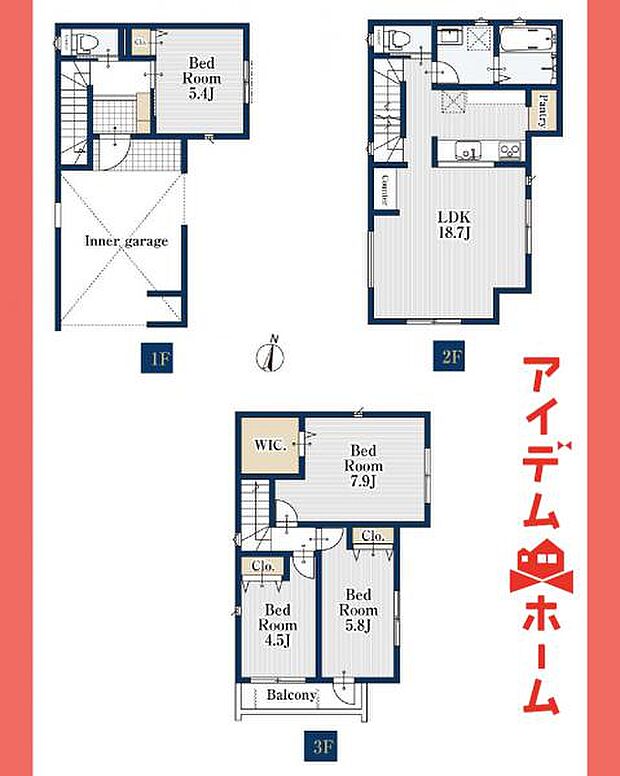 ☆1号棟間取図☆