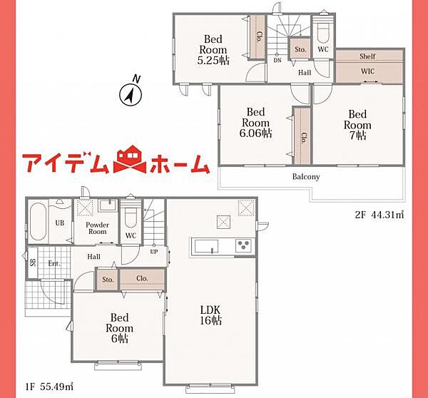 間取り：323000525782