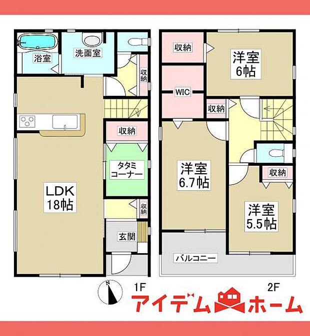 3号棟 間取図