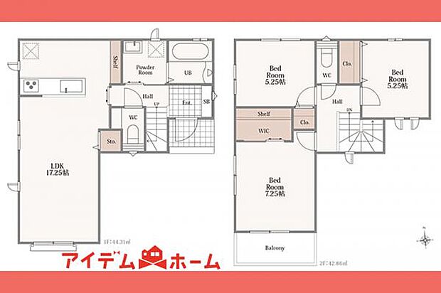 A号棟 間取図