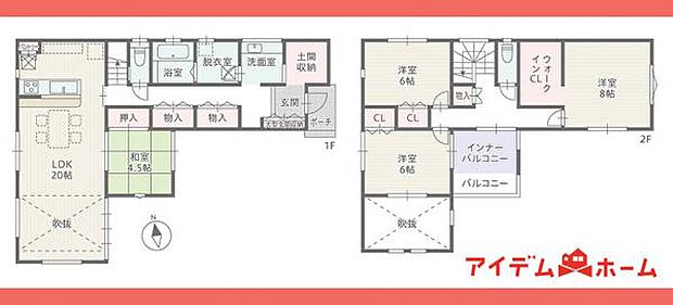 3号棟間取図