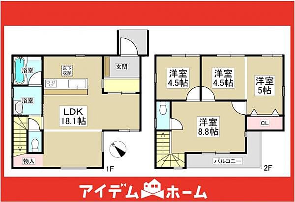 間取り：323000378312