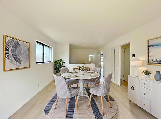 1号棟　内観写真 (本画像はCGで作成されており、実際に現地に家具は置かれておりません。) 