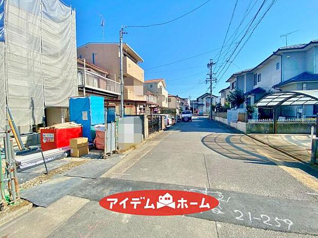 ●○前面道路○● 平日のご案内も可能です