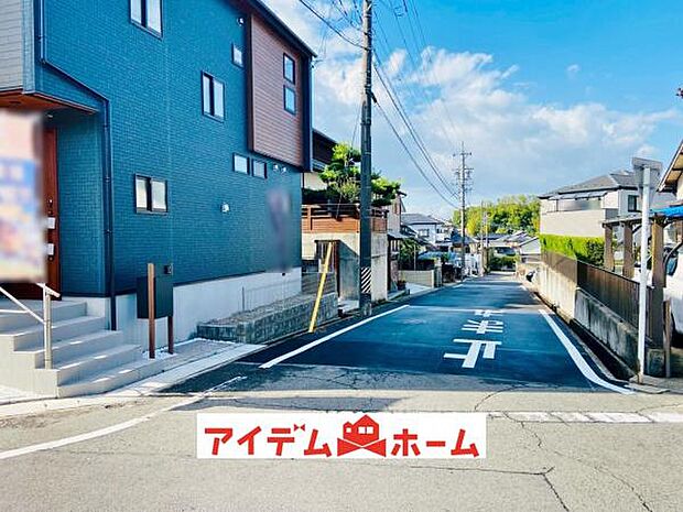 北側道路(2025年10月)撮影