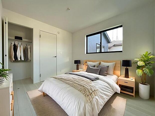 1号棟 内観写真 (本画像はCGで作成されており、実際に現地に家具は置かれておりません。)