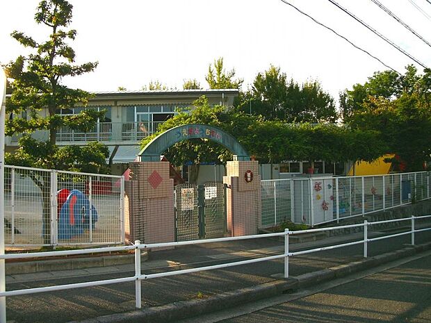 植田幼稚園（620m）