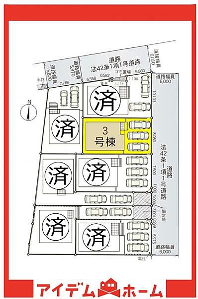 ●本物件は3号棟です●