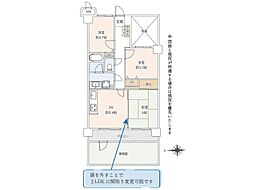 間取図画像 3DK