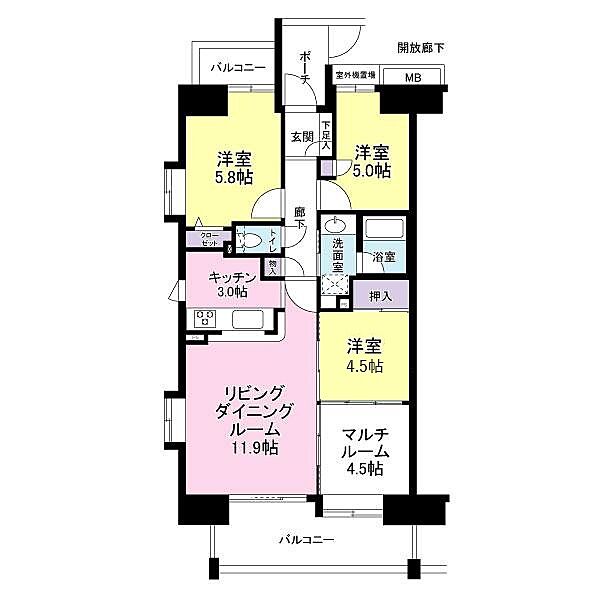 間取り：312001222550