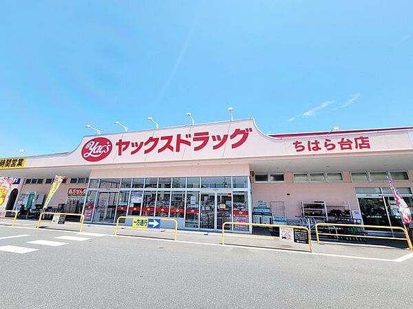 ヤックスドラッグちはら台店 徒歩11分。 880m