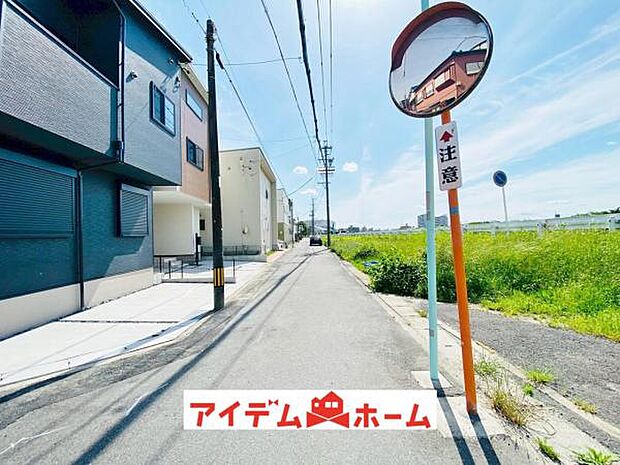 北側道路（2025年5月）撮影