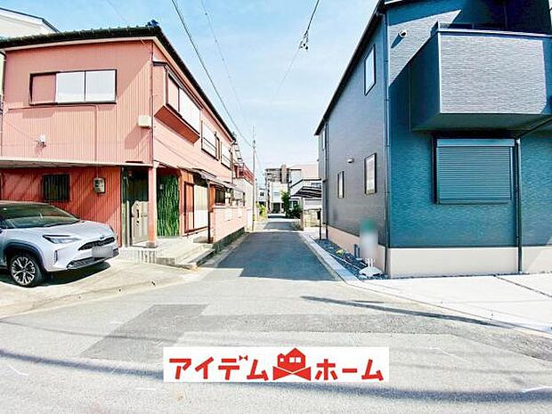 東側道路（2025年5月）撮影