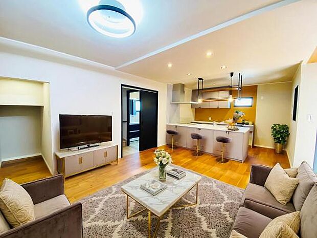 2号棟（2025年2月）撮影 ※本画像はCGで作成しており、実際に家具は置かれておりません。