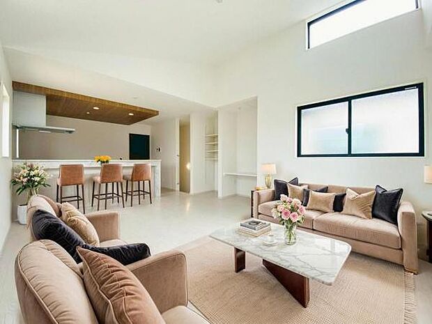 4号棟内観(2025年5月)撮影 ※本画像はCGで作成しており、実際に家具は置かれておりません。