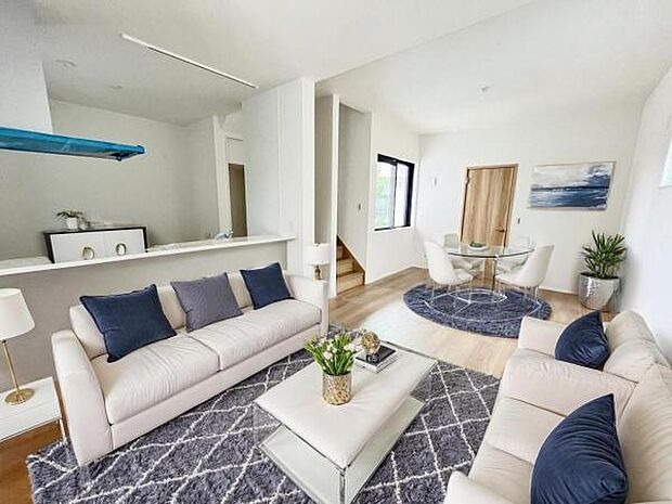 ☆B号棟内観写真☆ ※本画像はCGで作成しており、実際に家具は置かれておりません。