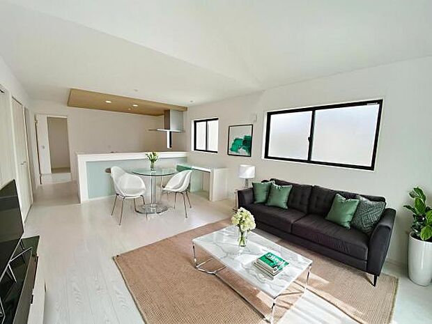 2号棟（2025年5月）撮影 ※本画像はCGで作成しており、実際に家具は置かれておりません。