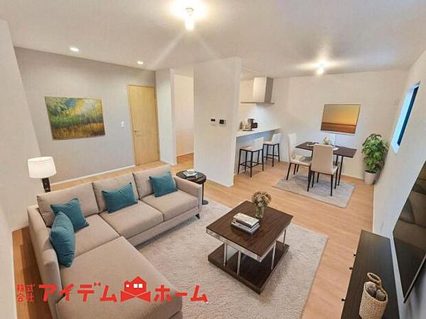 ☆内観写真☆ ※本画像はCGで作成しており、実際に家具は置かれておりません。