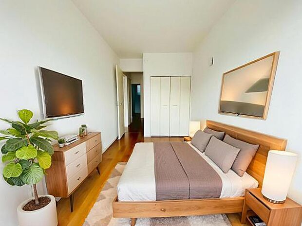 6号棟（2025年7月）撮影 ※本画像はCGで作成しており、実際に家具は置かれておりません。 