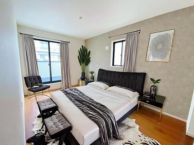 2号棟内観(2025年7月)撮影 ※本画像はCGで作成しており、実際に家具は置かれておりません。