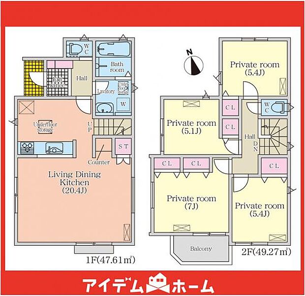 ☆3号棟間取図☆