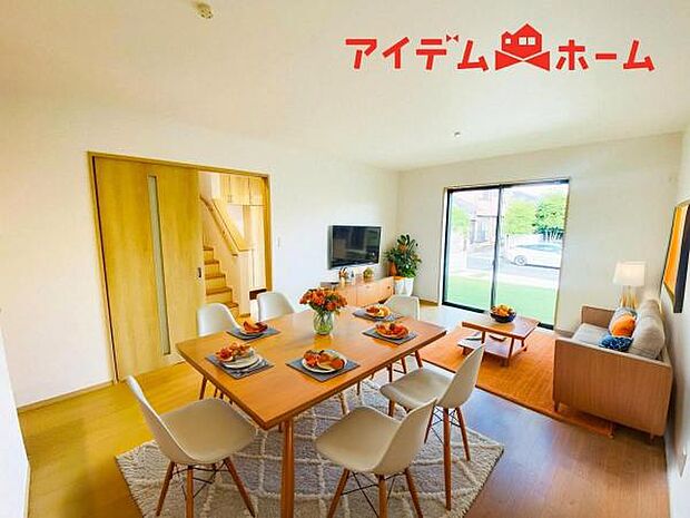 2号棟内観（2025年7月）撮影 ※本画像はCGで作成しており、実際に家具は置かれておりません。