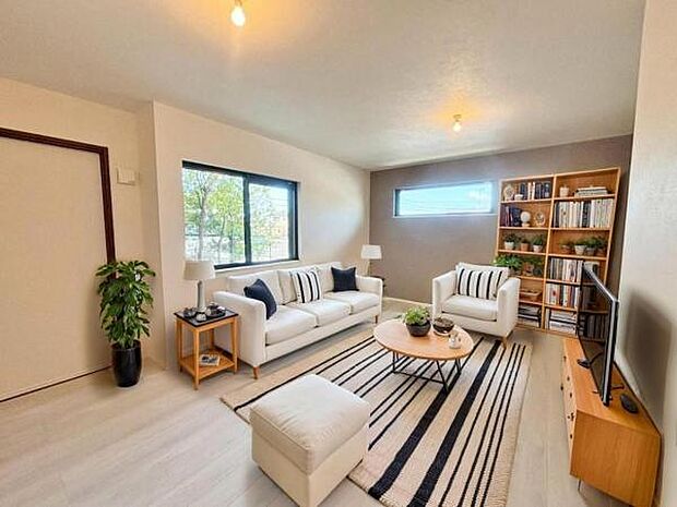 ☆A号棟内観写真☆ ※本画像はCGで作成しており、実際に家具は置かれておりません。