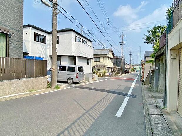 南側道路（2025年8月）撮影