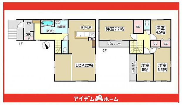 ☆1号棟間取図☆