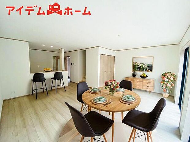 2号棟（2025年9月）撮影 ※本画像はCGで作成しており、実際に家具は置かれておりません。