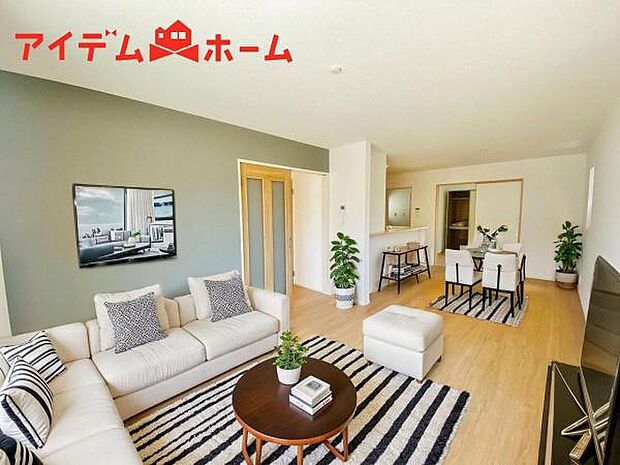 4号棟（2025年7月）撮影 ※本画像はCGで作成しており、実際に家具は置かれておりません。