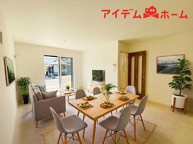 1号棟（2025年7月）撮影 ※本画像はCGで作成しており、実際に家具は置かれておりません。