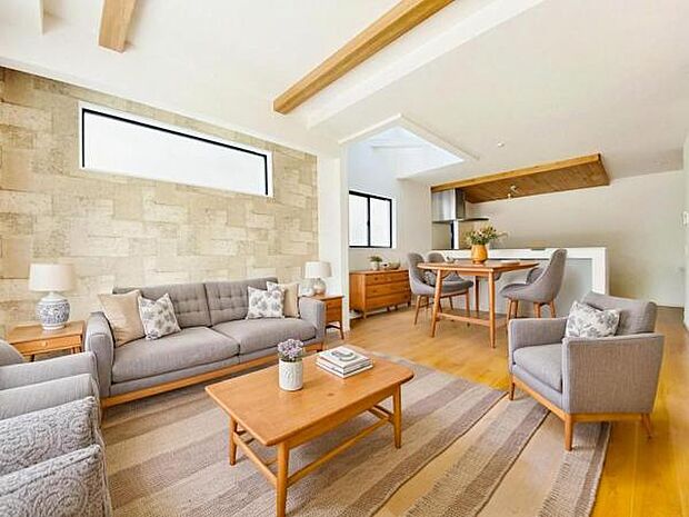 4号棟内観(2025年5月)撮影 ※本画像はCGで作成しており、実際に家具は置かれておりません。