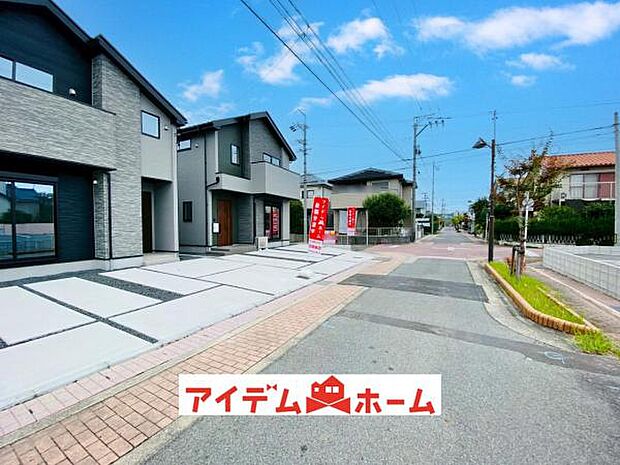 東側道路（2025年10月）撮影