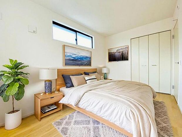 3号棟内観（2025年5月）撮影 ※本画像はCGで作成しており、実際に家具は置かれておりません。