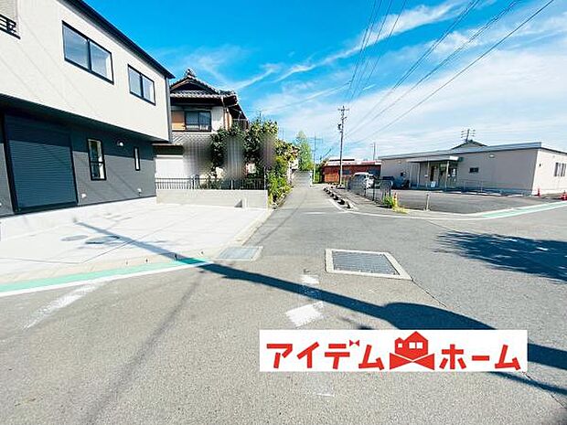 南側道路（2025年10月）撮影