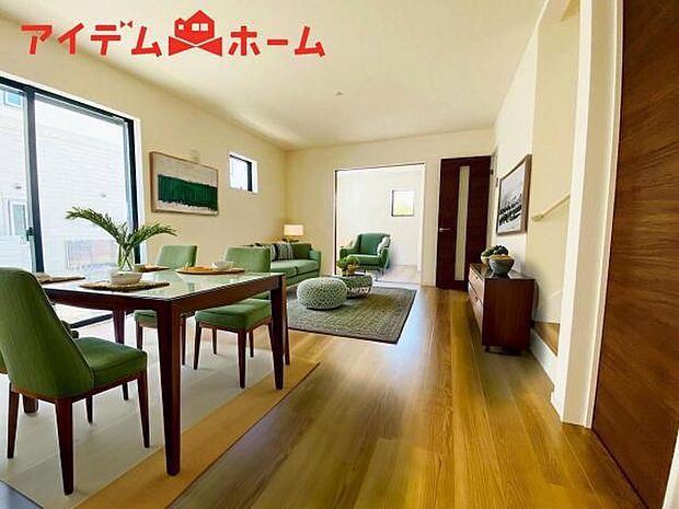 2号棟（2025年8月）撮影 ※本画像はCGで作成しており、実際に家具は置かれておりません。