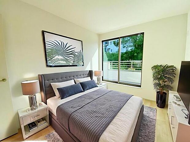 B号棟（2025年9月）撮影 ※本画像はCGで作成しており、実際に家具は置かれておりません。