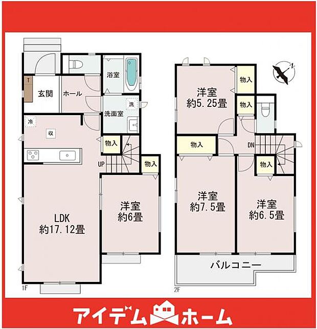 ☆B号棟間取図☆