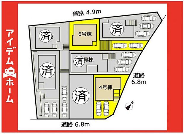 本物件は6号棟です♪