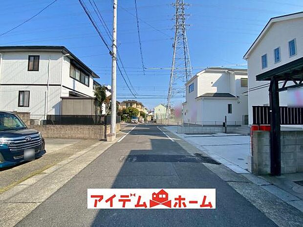 前面道路（2025年11月）撮影