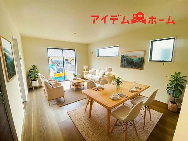 内観（2025年9月）撮影 ※本画像はCGで作成しており、実際に家具は置かれておりません。 