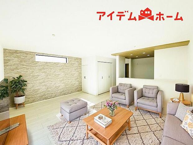 内観(2025年11月)撮影 ※本画像はCGで作成しており、実際に家具は置かれておりません。