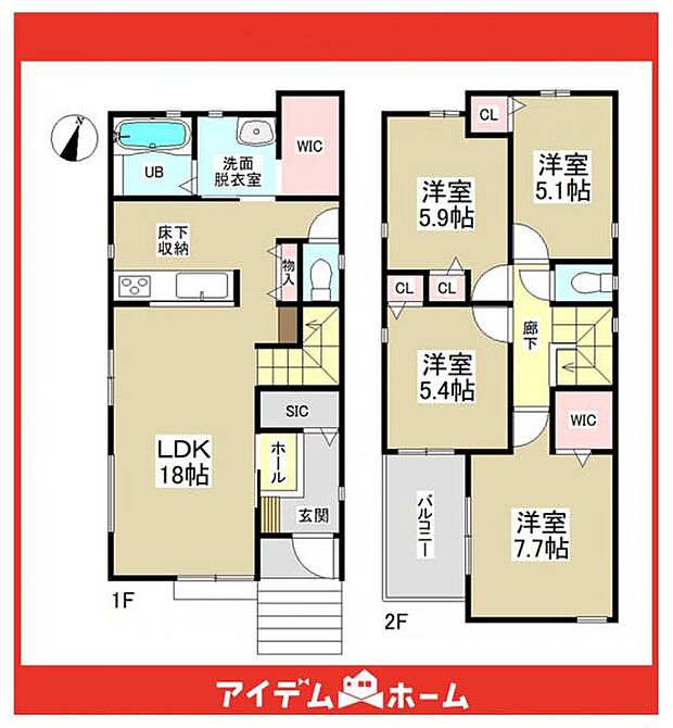 ☆4号棟間取図☆